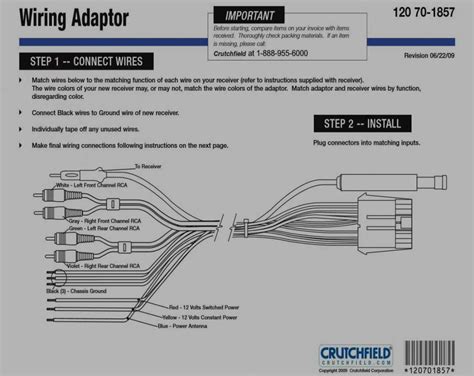 scosche wiring harness diagram