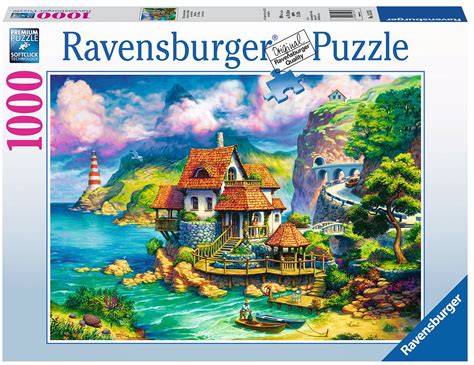 ravensburger  piece puzzle  cliff house toms toys