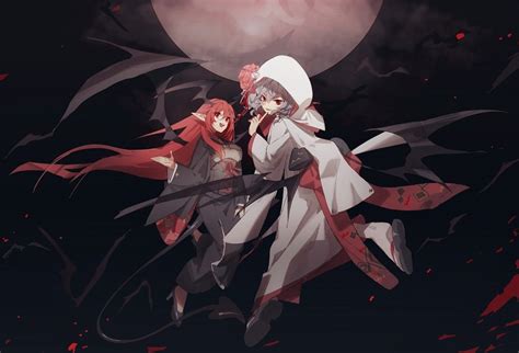 Remilia Scarlet And Koakuma Touhou Drawn By No Kan