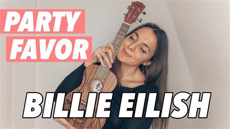 party favor billie eilish ukulele tutorial giveaway chords chordify