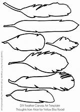 Template Feathers Korowai Tapete Stencils sketch template