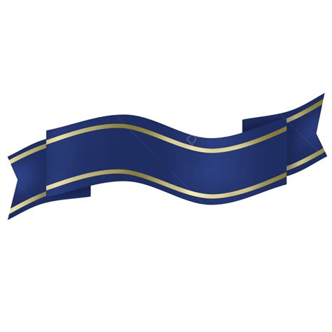 banner azul png picture banner azul blue ribbon  gold png blue