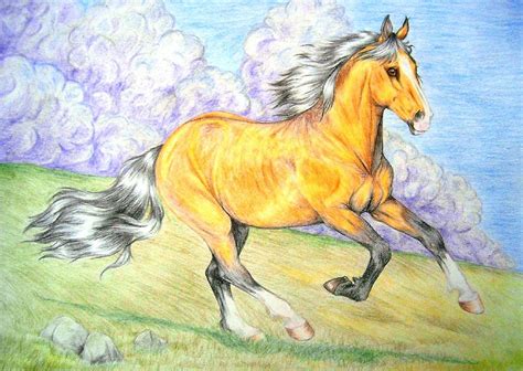pin  horse art
