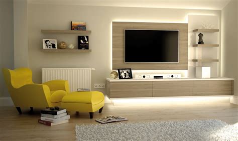 ideas  fitted wall units living room