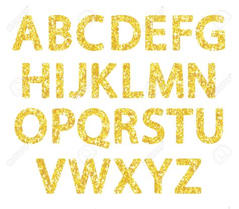 glitter alphabet clipart   cliparts  images