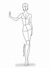 Figure Drawing Zeichnen Mode Fashion Human Frau Auswählen Pinnwand Figuren Modedesign Sketches Einfache sketch template
