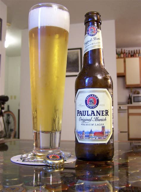 musings  beer paulaner original munich premium lager