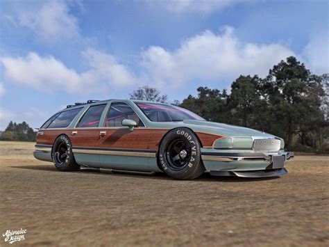 buick roadmaster wagon    wicked race car rendering gm authority
