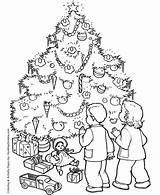 Christmas Tree Coloring Pages Kids Morning Honkingdonkey Sheets Meaning Children Fun These Great sketch template