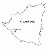 Nicaragua Pintar Managua Laminas Recortar Sheets Pegar sketch template