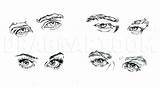 Eyes Draw Realistic Drawing Step Sketch Dragoart sketch template