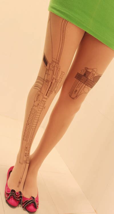 Jinx Me Guns Tattoo Tights Online Store Powered By