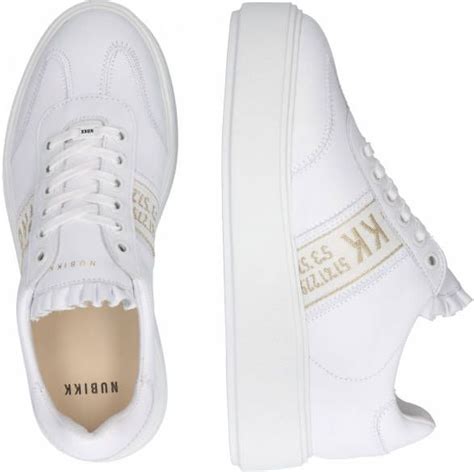 nubikk elise gps sneakers wit dames schoenennl