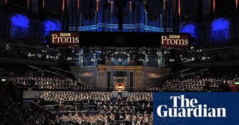 bbc s proms coverage becomes a question of composure proms the guardian