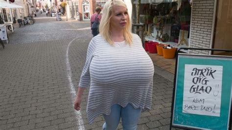 this german model claims to have the world s largest breasts