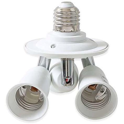 light sockets      socketadjustable splitterwhite bulb base lamp walmartcom