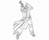 Dante Coloring Capcom Marvel Vs Armored Pages Fujiwara Yumiko Printable Comments Coloringhome sketch template