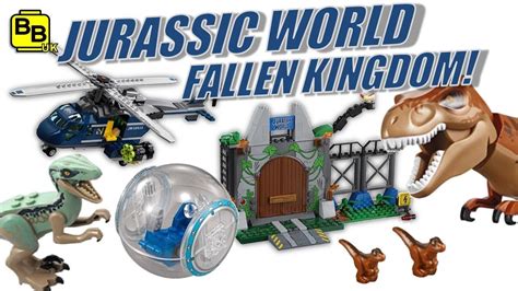 First Jurassic World Fallen Kingdom 2018 Lego Sets
