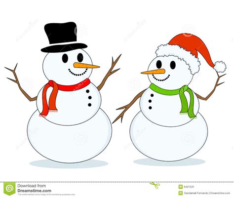 snowman snowmen stock image image 6421531