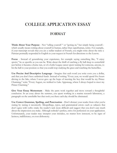 how to write a great admission essay collegexpress how to write an
