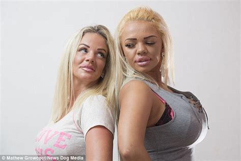 katie price fans kayla morris and georgina clarke planned boob job together daily mail online