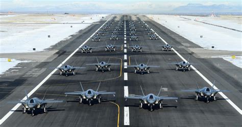 Air Force Elephant Walk Utah Base Launches 52 F 35a