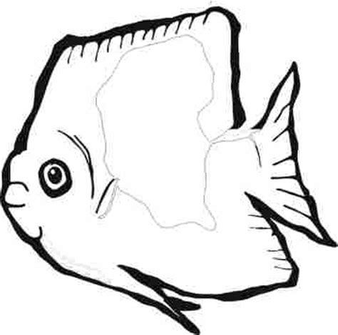 fish coloring pages  marine cartoons funny fish  fat fish