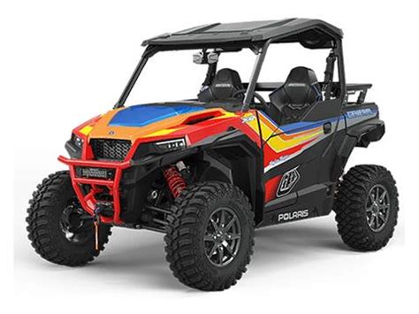 polaris general xp  troy lee designs edition utility vehicles  malone ny stock