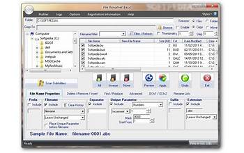 Ezyware Batch File Renamer screenshot #5