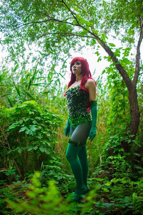 Poison Ivy Full Dc Comics Cosplay Costume Etsy Canada Dc Comics