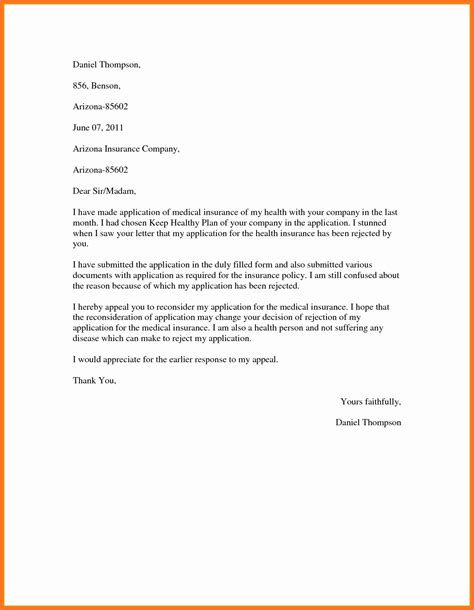 medical claim appeal letter template examples letter template collection