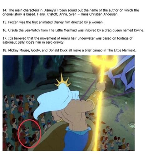 Amazing Facts You Didn T Know About Disney Movies Others