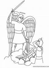 Archangel Catholics sketch template