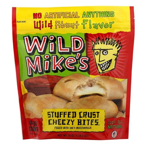 wild mikes ultimate pizza cheesy bites stuffed crust  oz delivery