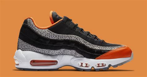 Nike Air Max 95 Safari Black Granite Safety Orange