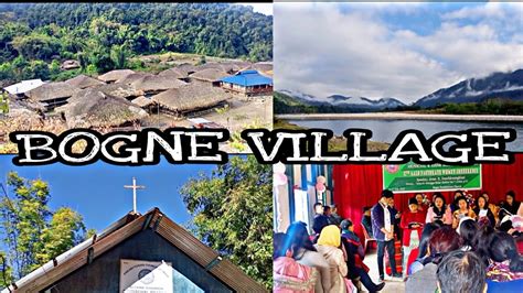 visit beautiful bogne village siang district attended aalo pastorate women conference