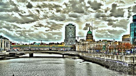dublin city river photograph  edna  fine art america