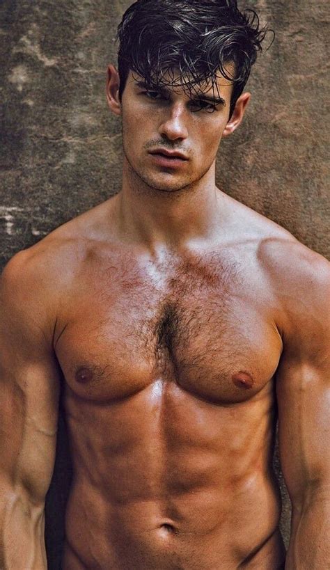 Pin On Hairy Shirtless Ripped Six Pack Abs