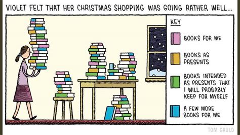 mystery fanfare cartoon of the day christmas shopping