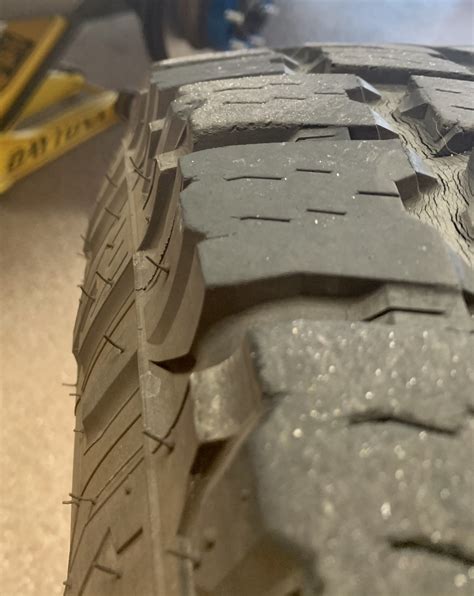 causing  strange tire wear pattern pics ihmud forum