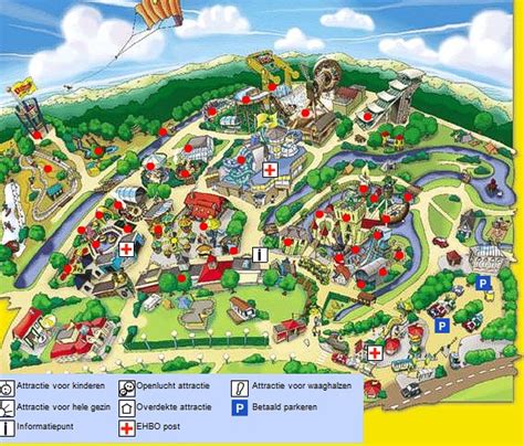 parkmaps parkplan duinrell freizeitpark weltde