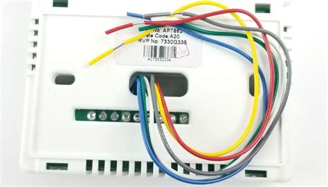 coleman mach thermostat wiring diagram  analog models