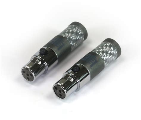 stock eidolic emx  rhodium  pin female mini xlr  audeze empyrean zmf double