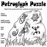 Petroglyph Petroglyphs Puerto Rocks Taino Activities Rican Indians Taíno Record sketch template