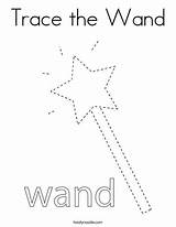 Wand Noodle Twisty sketch template