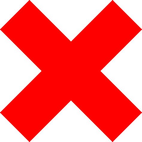 verwijderen kruis red gratis vectorafbeelding op pixabay