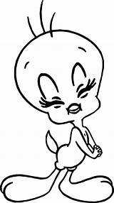 Tweety Coloring Sketches Pages Wecoloringpage Please Choose Board Baby sketch template