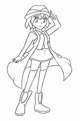 Lineart Xero Commission Xy sketch template