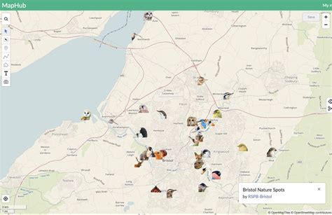 explore  interactive map bristol local group