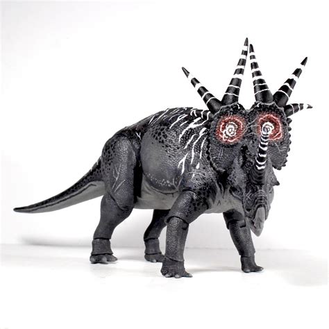 beasts   mesozoic tease  buck styracosaurus project action